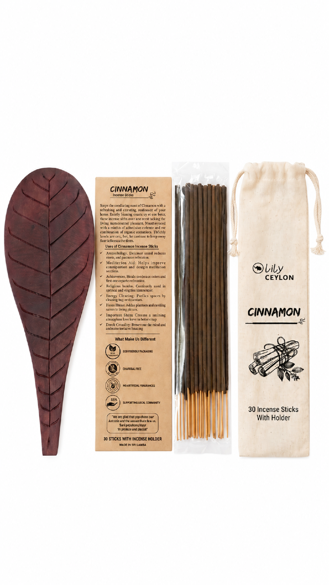 Cinnamon Incense Bag with Holder thumbnail 2